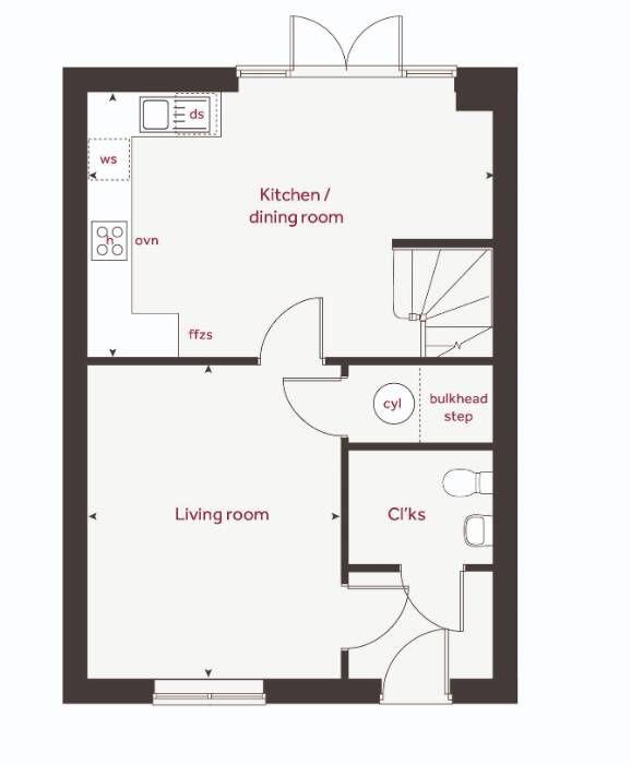 Haddon Cross, Peterborough, Cambridgeshire, PE7 floorplan