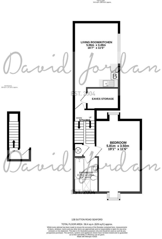 Sutton Road, Seaford floorplan