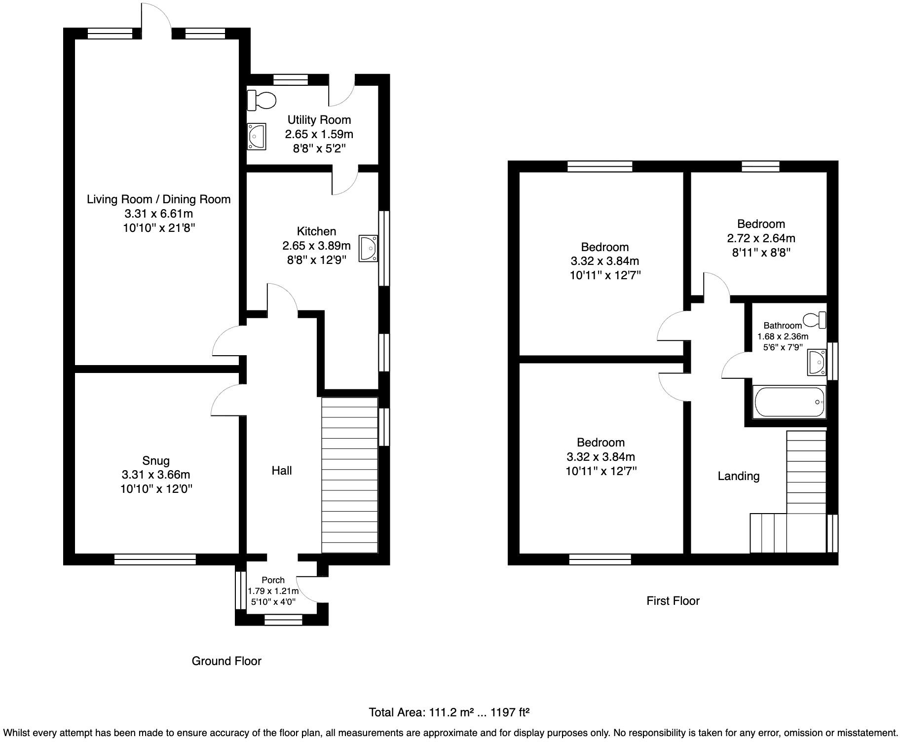 Blackbrook Avenue, Hawarden, Deeside. CH5 3HJ floorplan