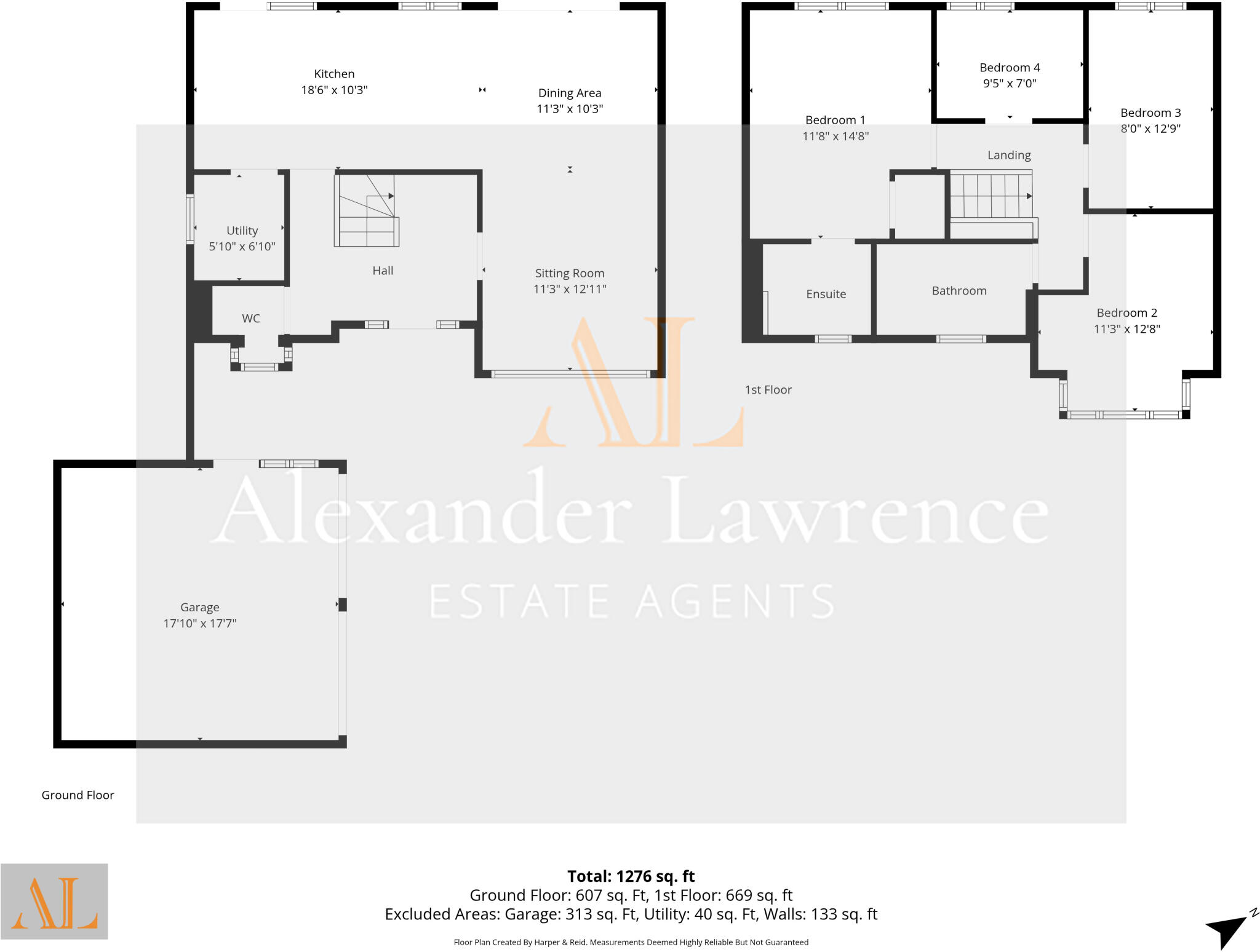 Kinnear Close, Crownhill, Milton Keynes floorplan