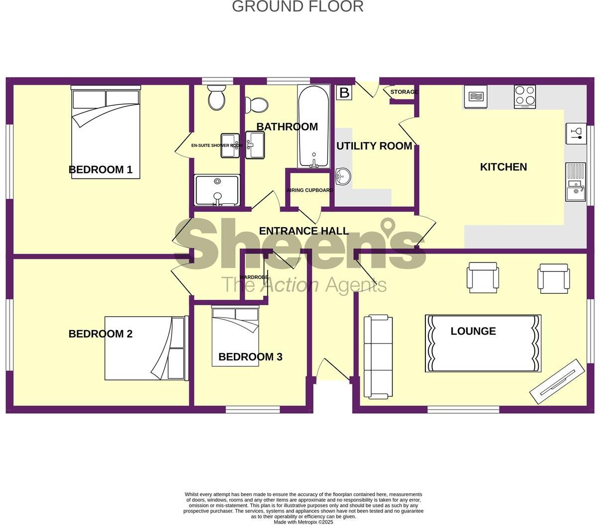 London Road, Great Clacton, Essex floorplan