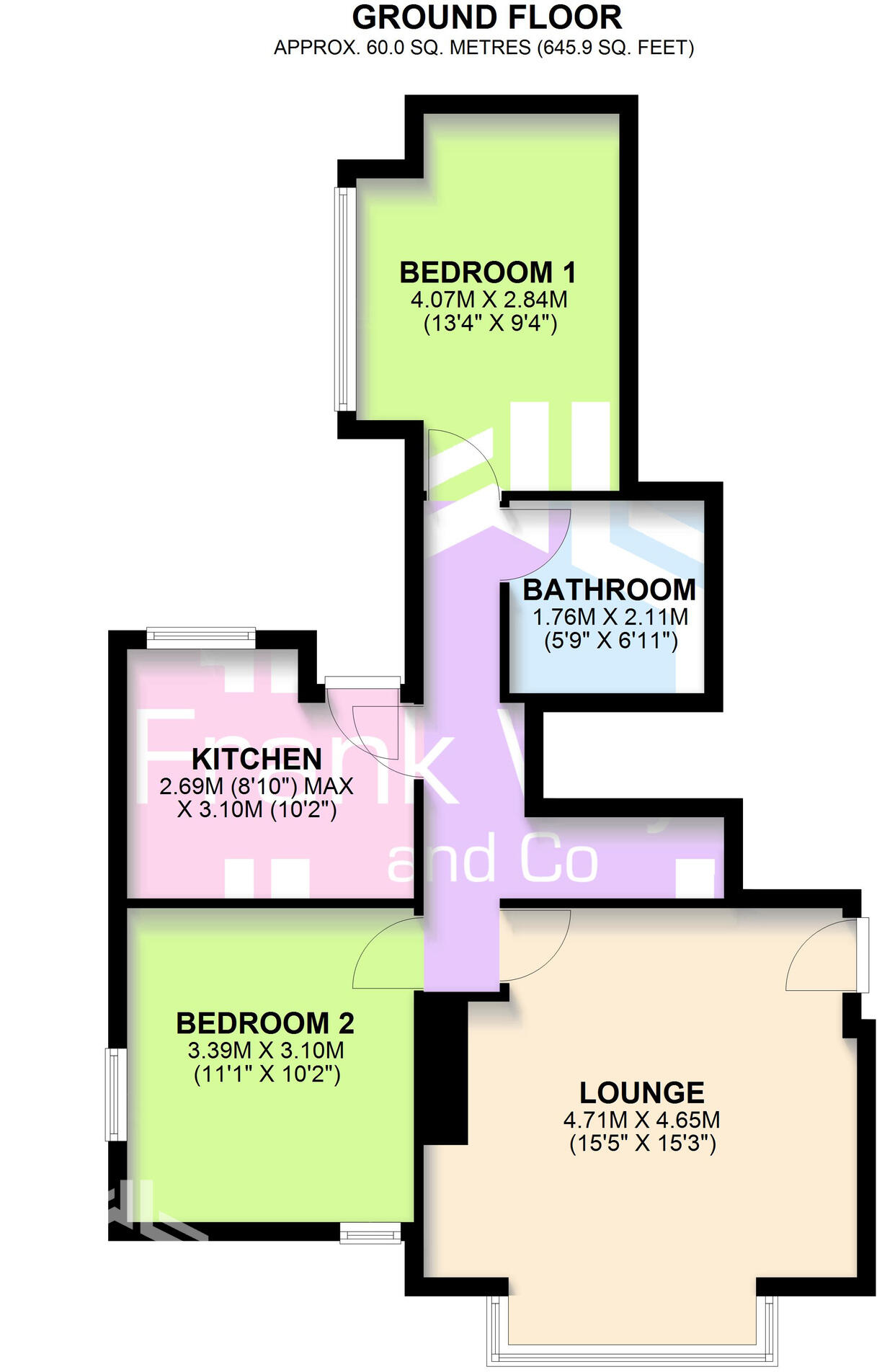 Ansdell Road North, Lytham St. Annes, Lancashire floorplan