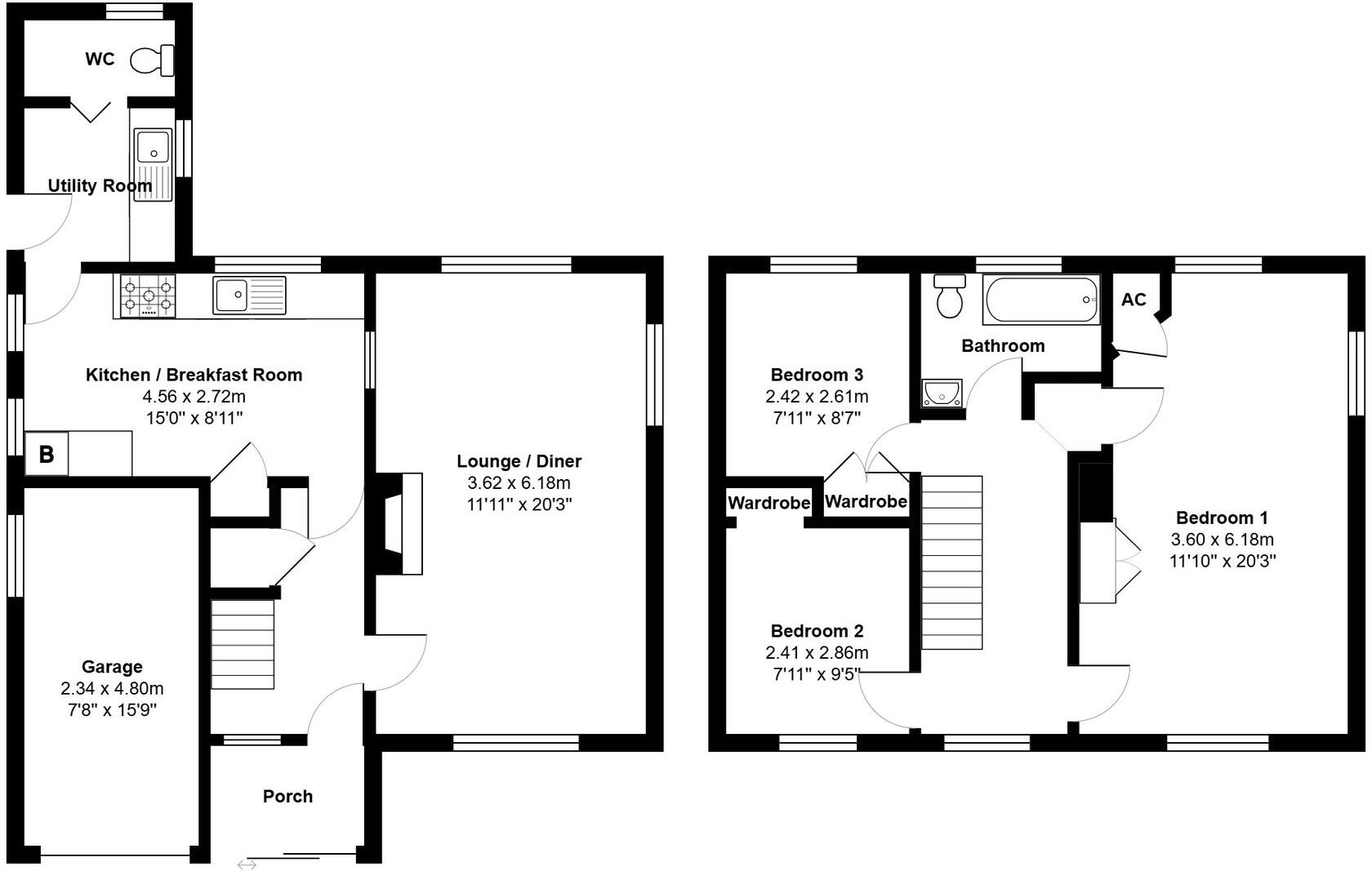 Itchington Road, Tytherington, GL12 floorplan