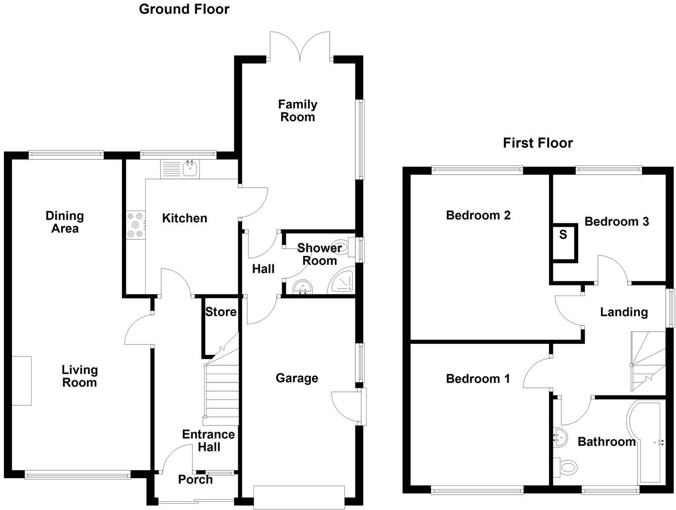 Oxhay View, Newcastle under Lyme, Staffordshire floorplan