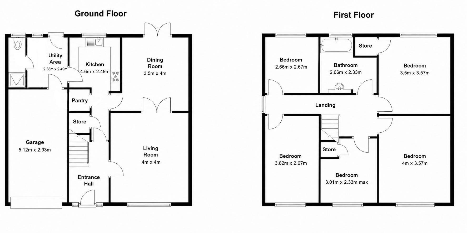 Priory Farm Road, Hatfield Peverel, Chelmsford floorplan