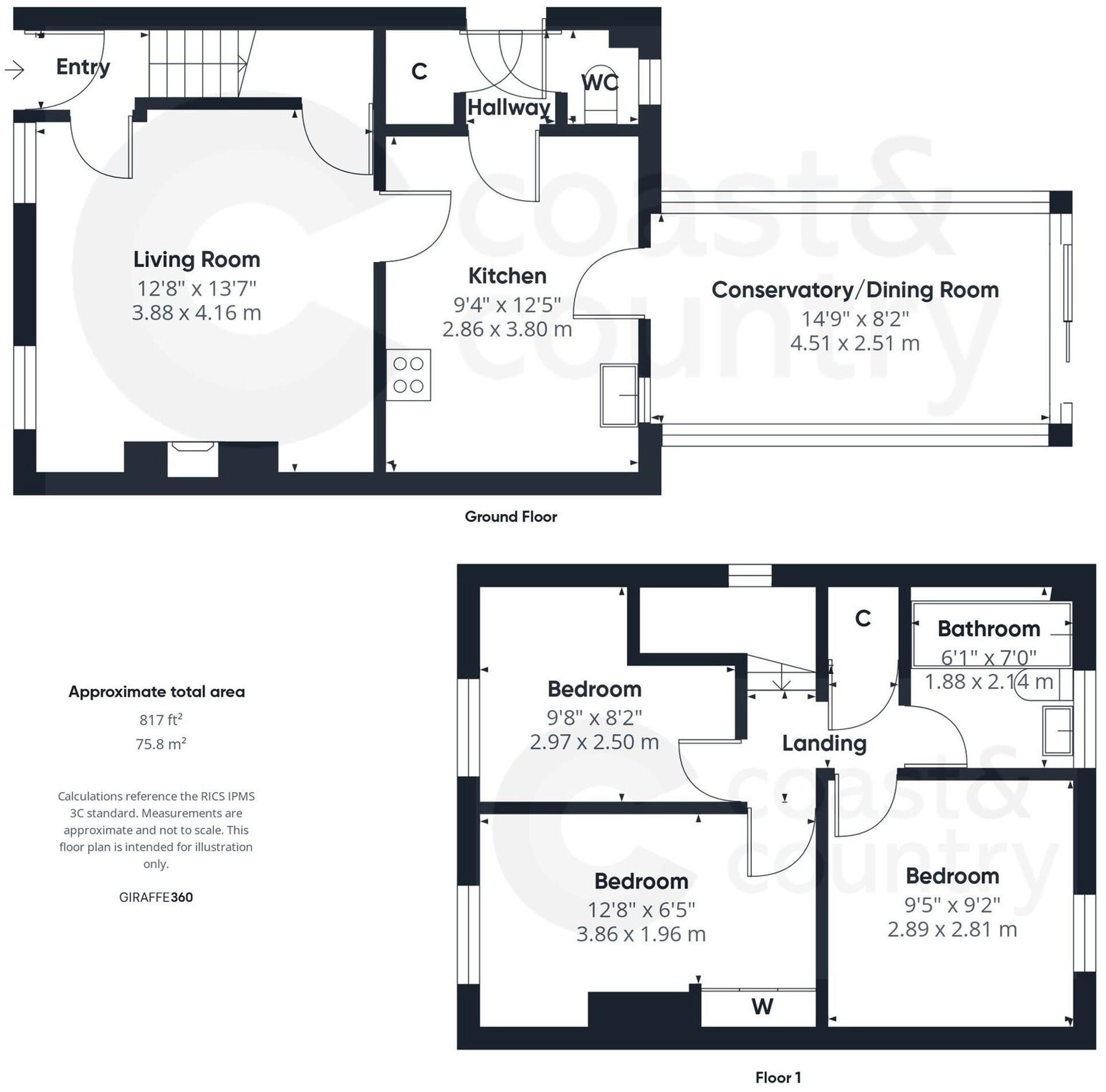 Bushell Road, Newton Abbot, TQ12 floorplan