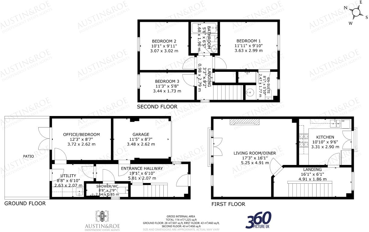Sawyer Way, Stone, Staffordshire, ST15 0WD floorplan