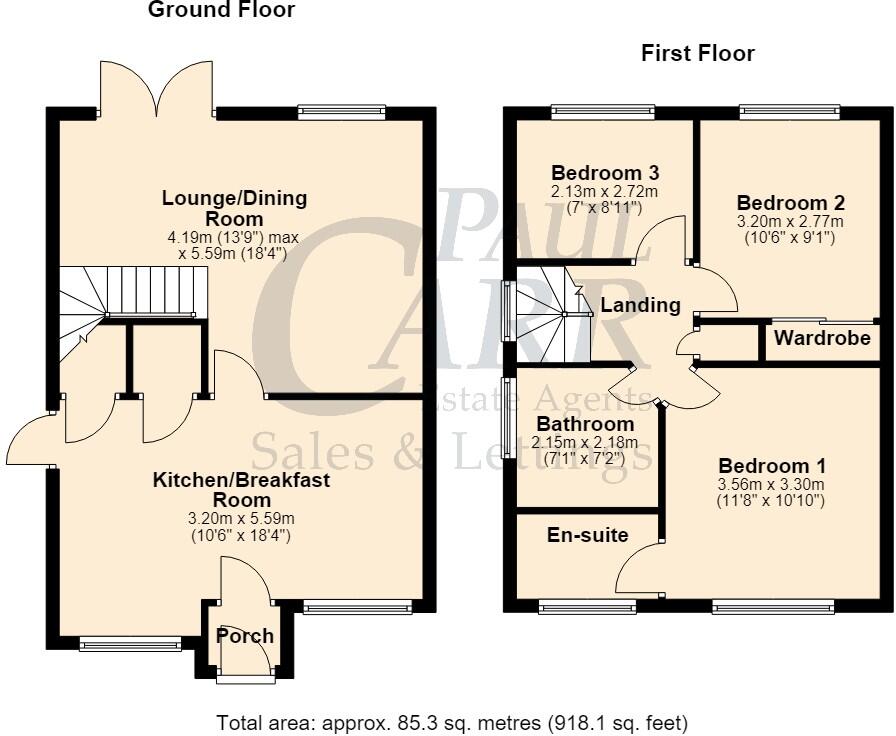 Landywood Green, Cheslyn Hay floorplan