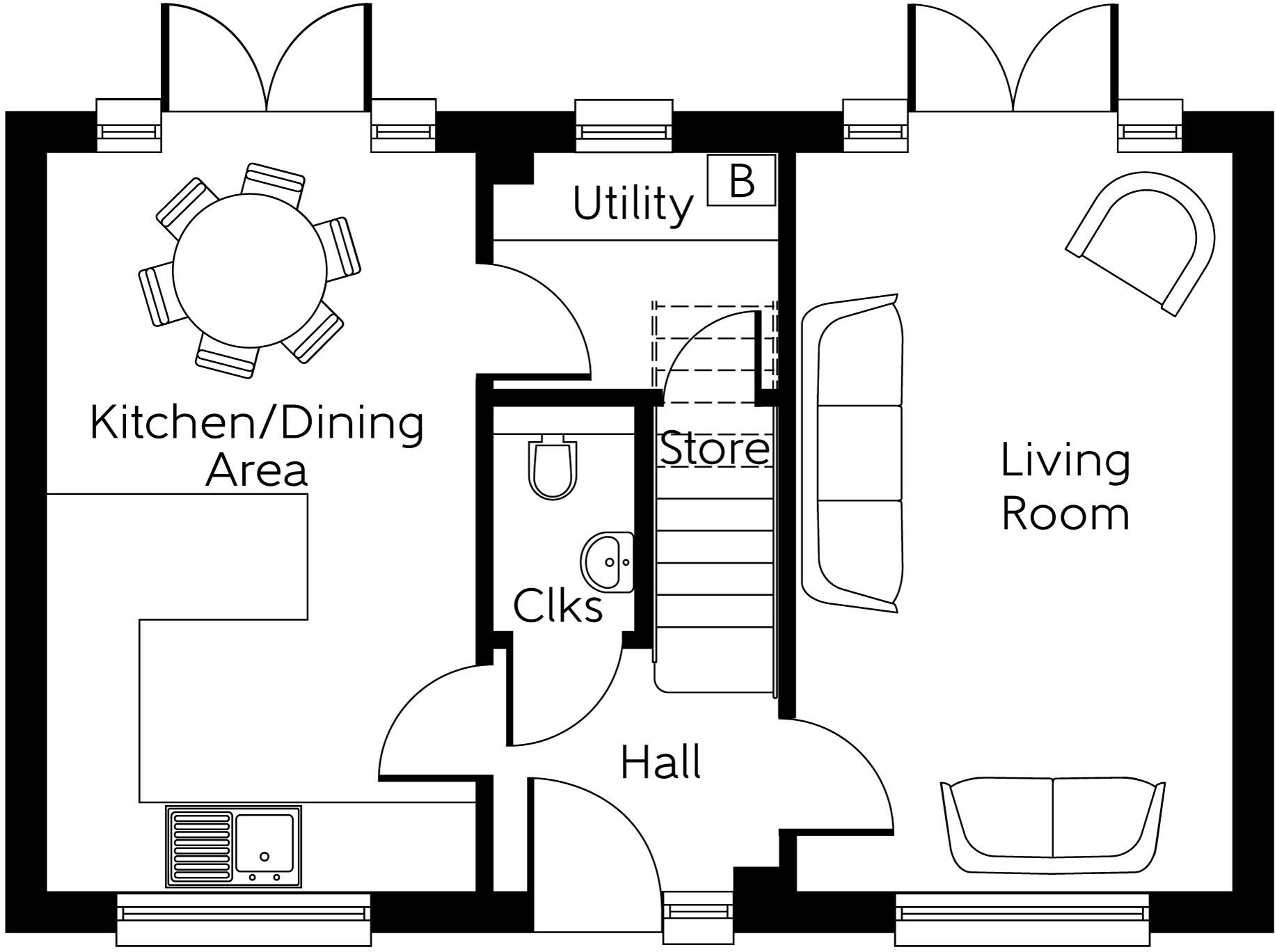 Wyvern Road, 
Skipton,
Yorkshire,
BD23 3BT floorplan