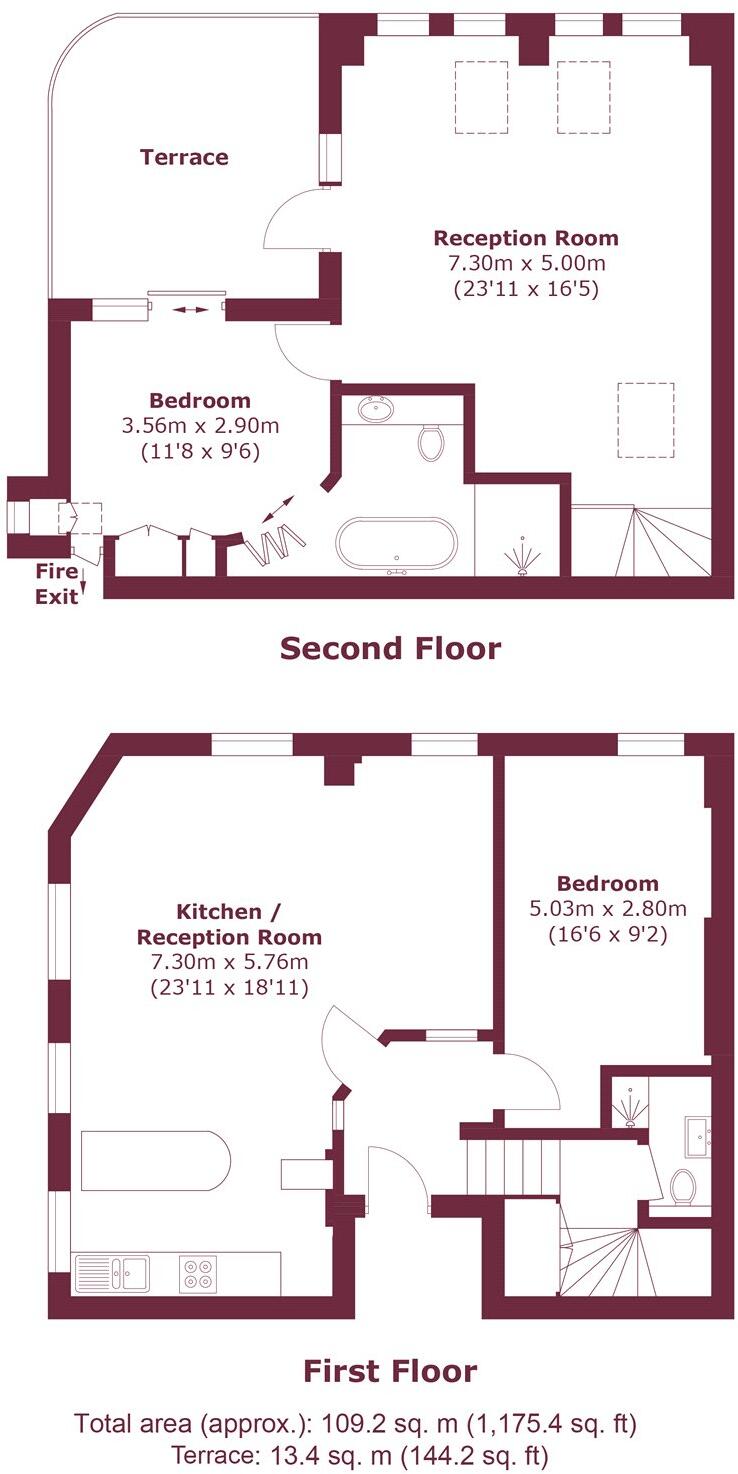 Wellington Row, London, E2 floorplan