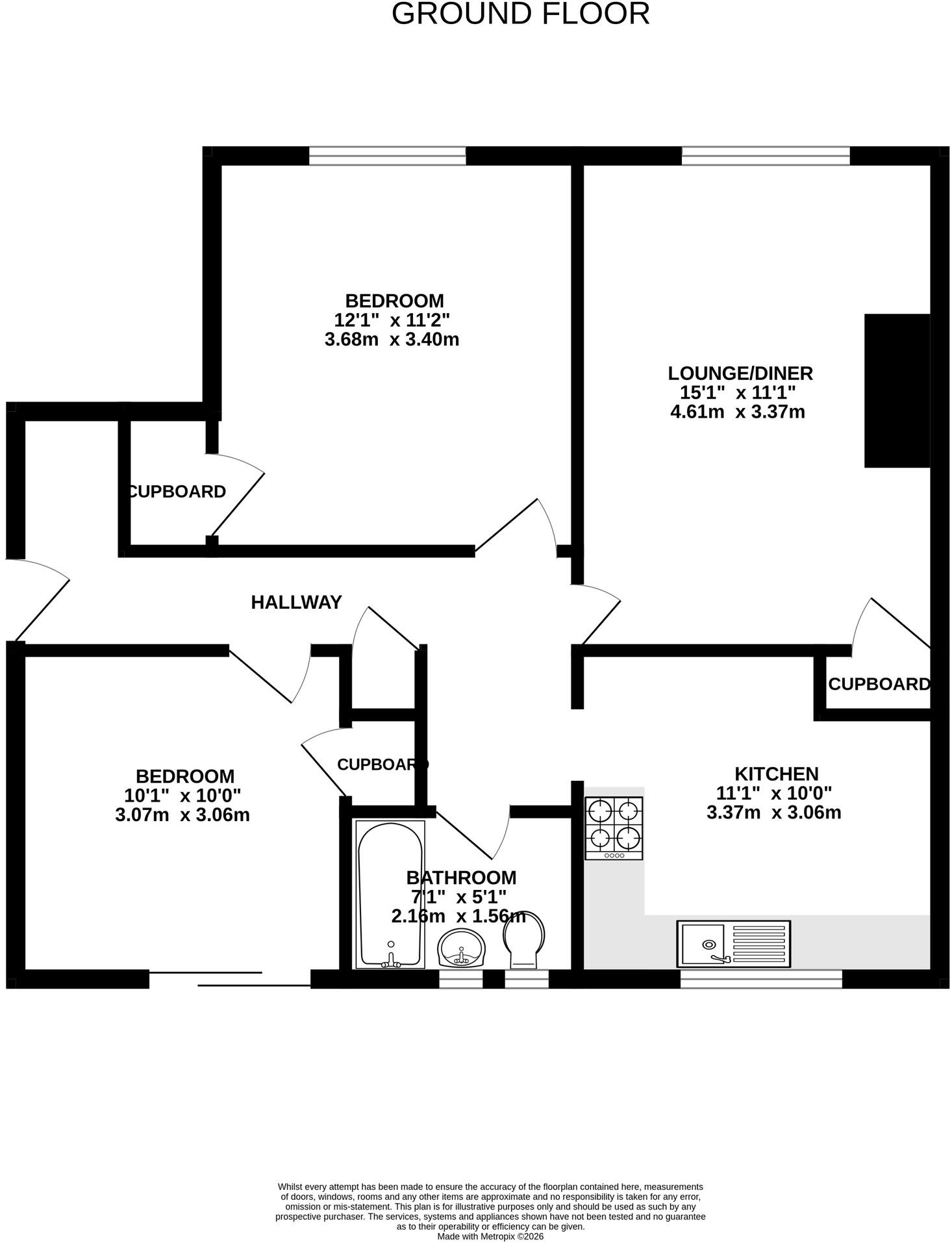 Long Cross, Lawrence Weston, Bristol floorplan