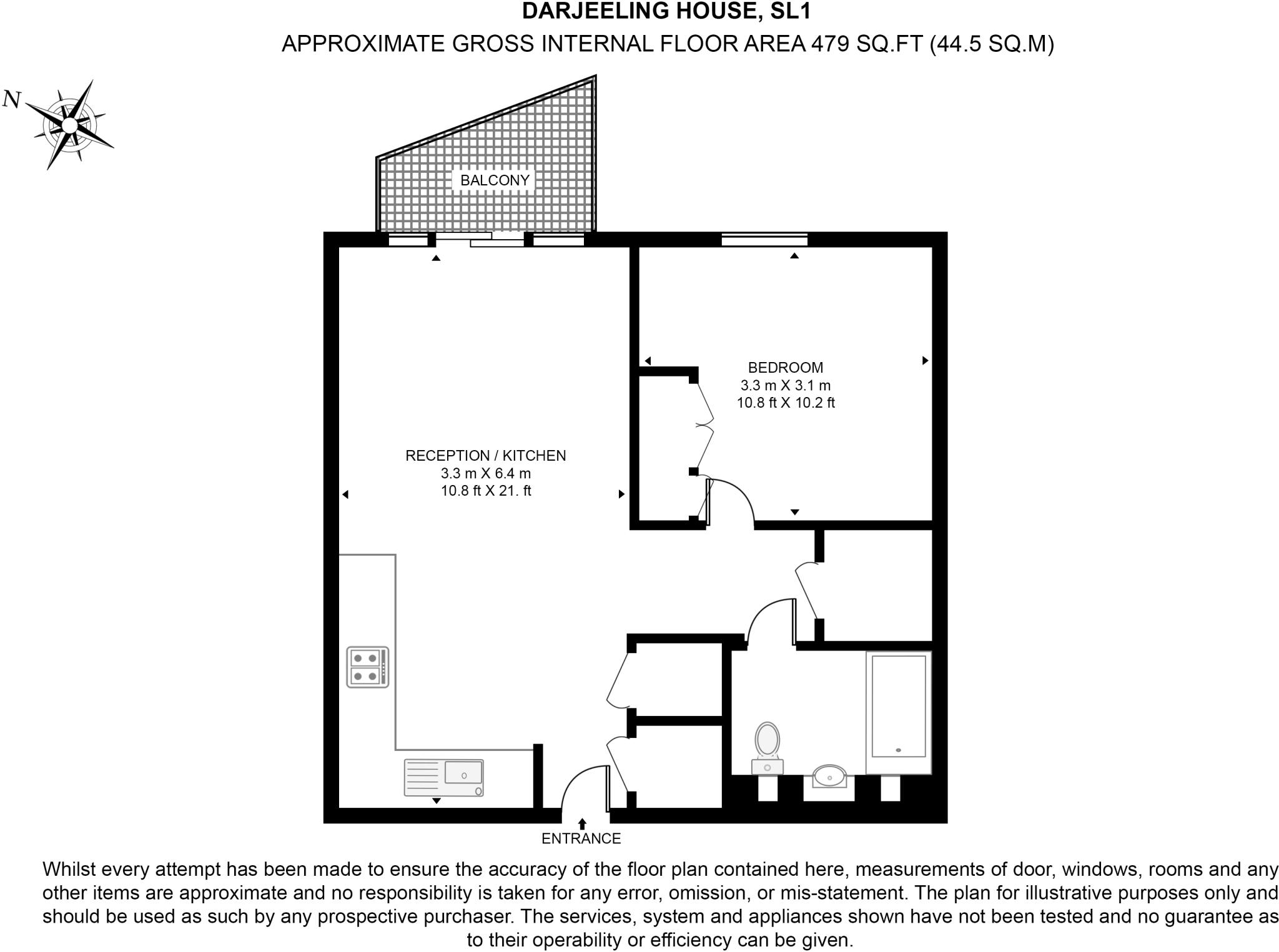 Darjeeling House, Horlicks Quarter, Memorial Avenue, Slough, London, SL1 floorplan
