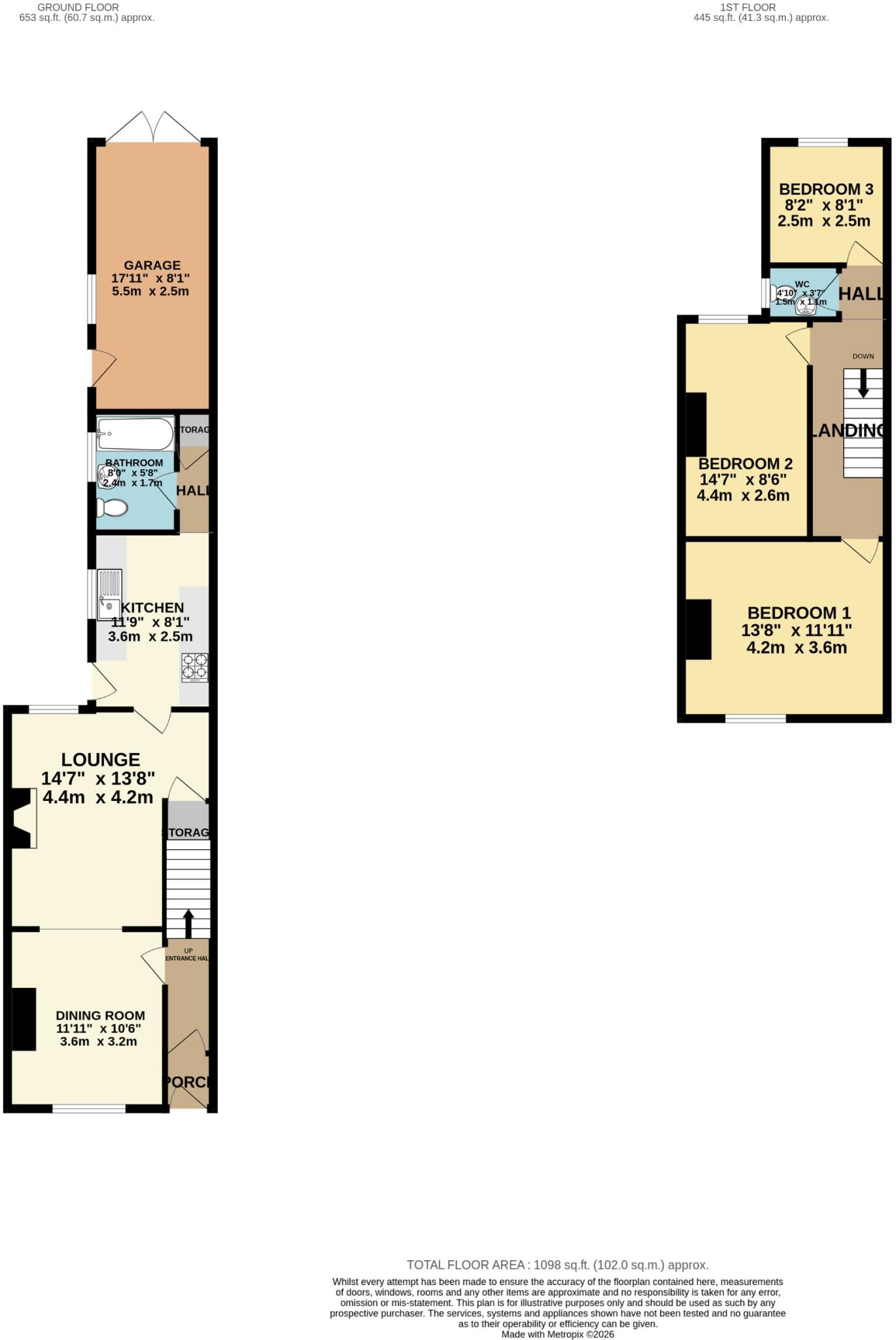 Wigan Road, Ashton-in-Makerfield, Wigan, WN4 9ST floorplan