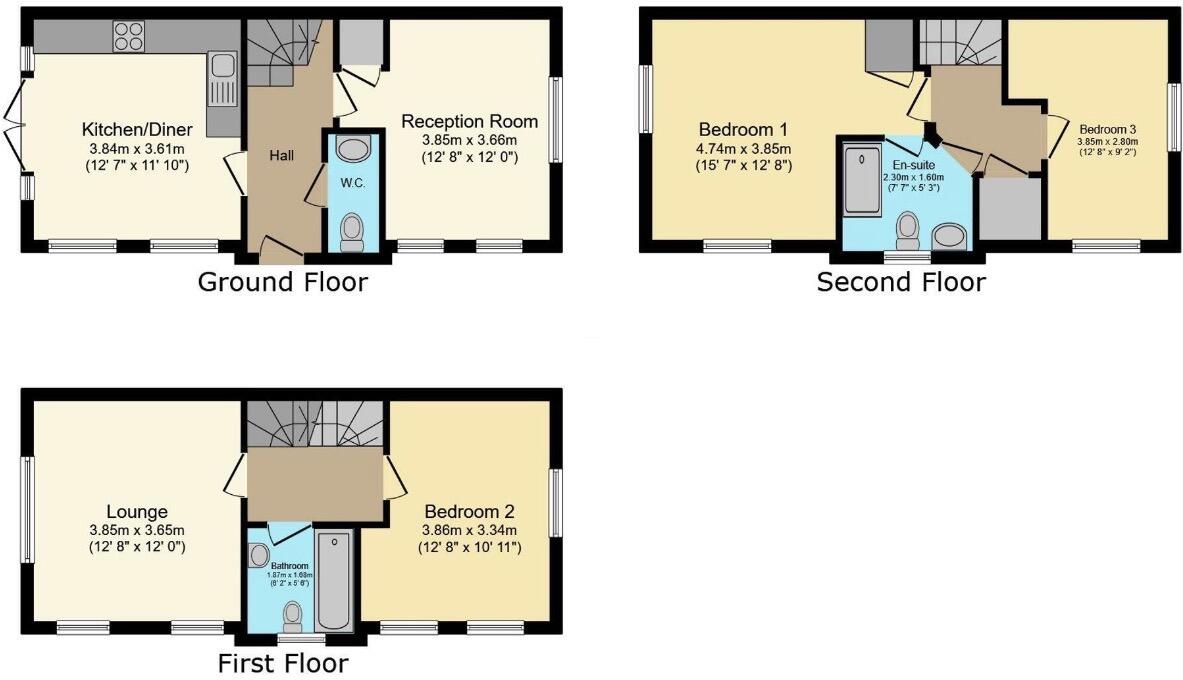 Tay Road, Lubbesthorpe, Leicester, Leicestershire floorplan