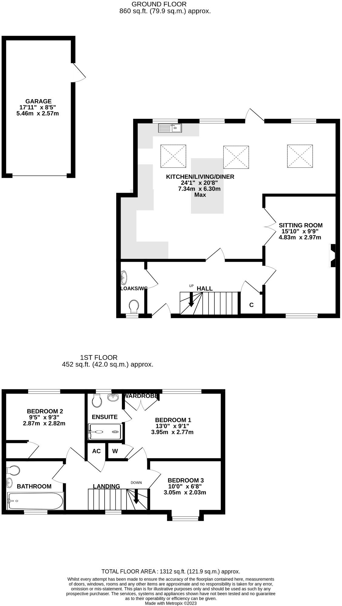 Hardwick Court, Holbury floorplan