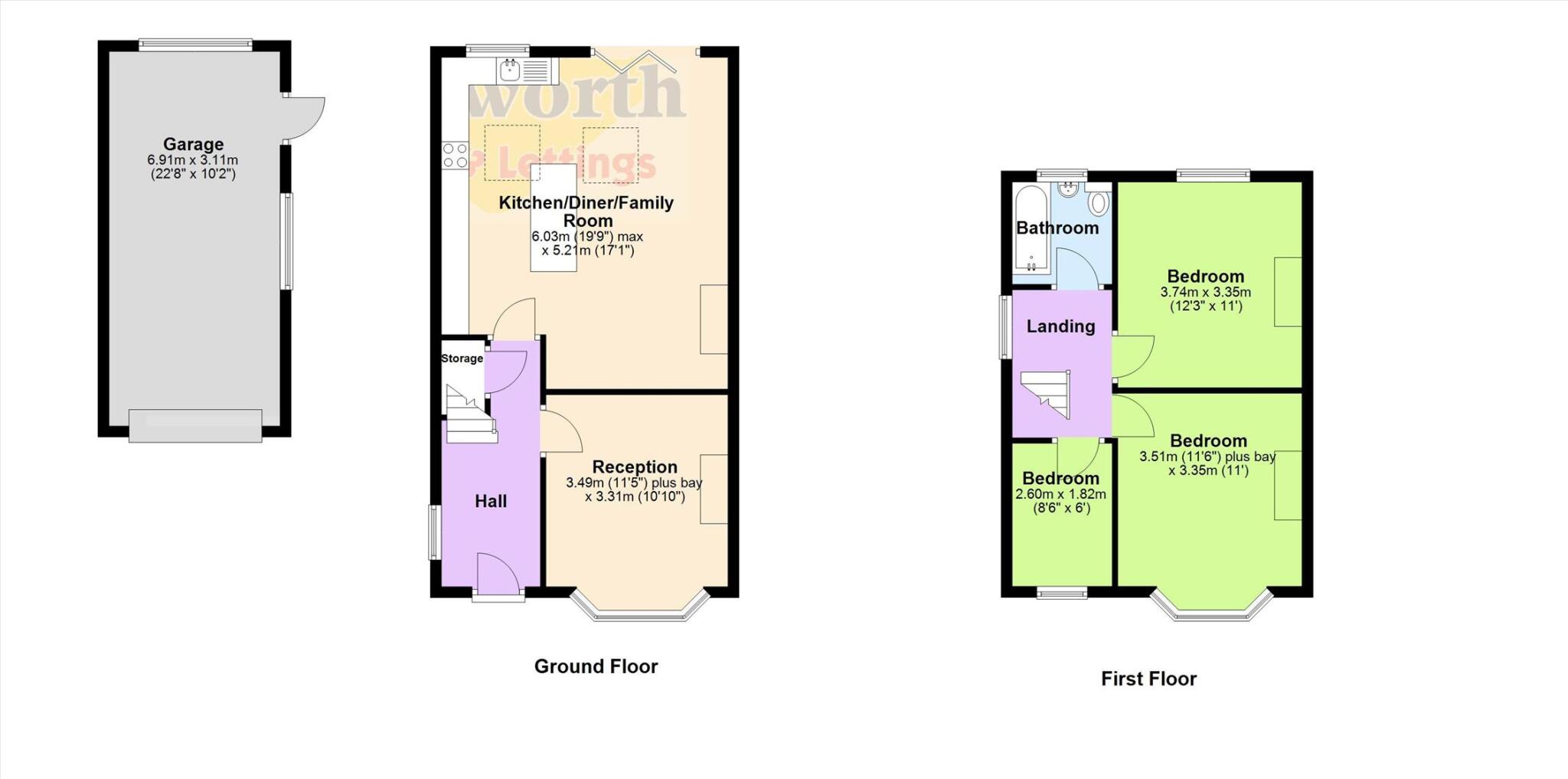 Green Drive, Barton, Preston floorplan