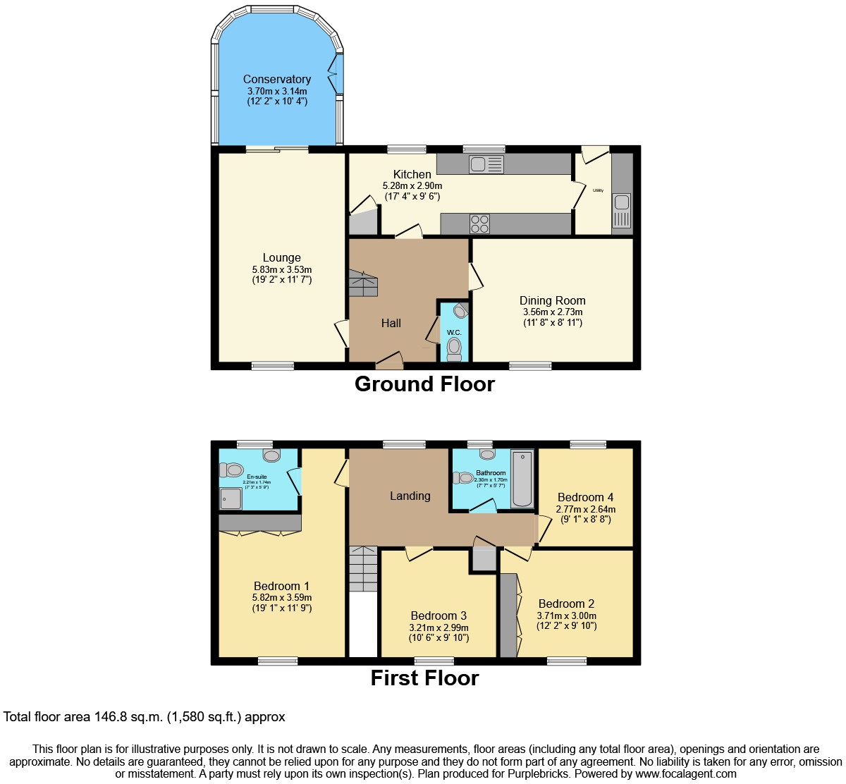 Chapter Close, Welton, Lincoln, LN2 floorplan