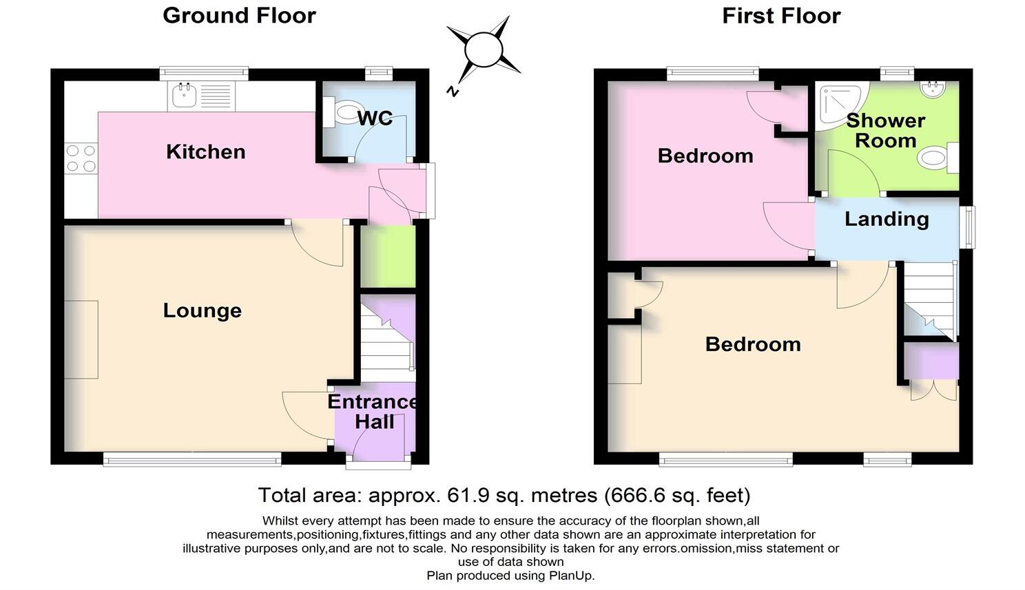 Northway, Longford, Warrington, WA2 floorplan