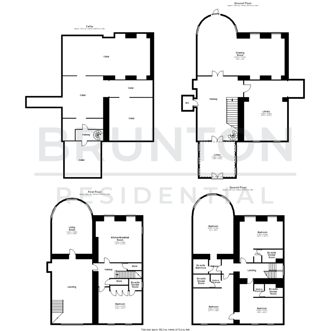 Hartford Hall Estate, Bedlington, NE22 floorplan
