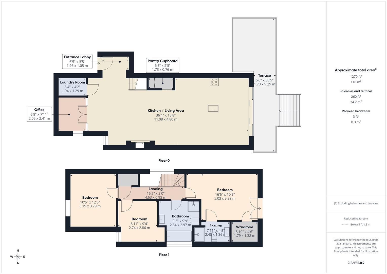 Abbots Lane, Kenley floorplan