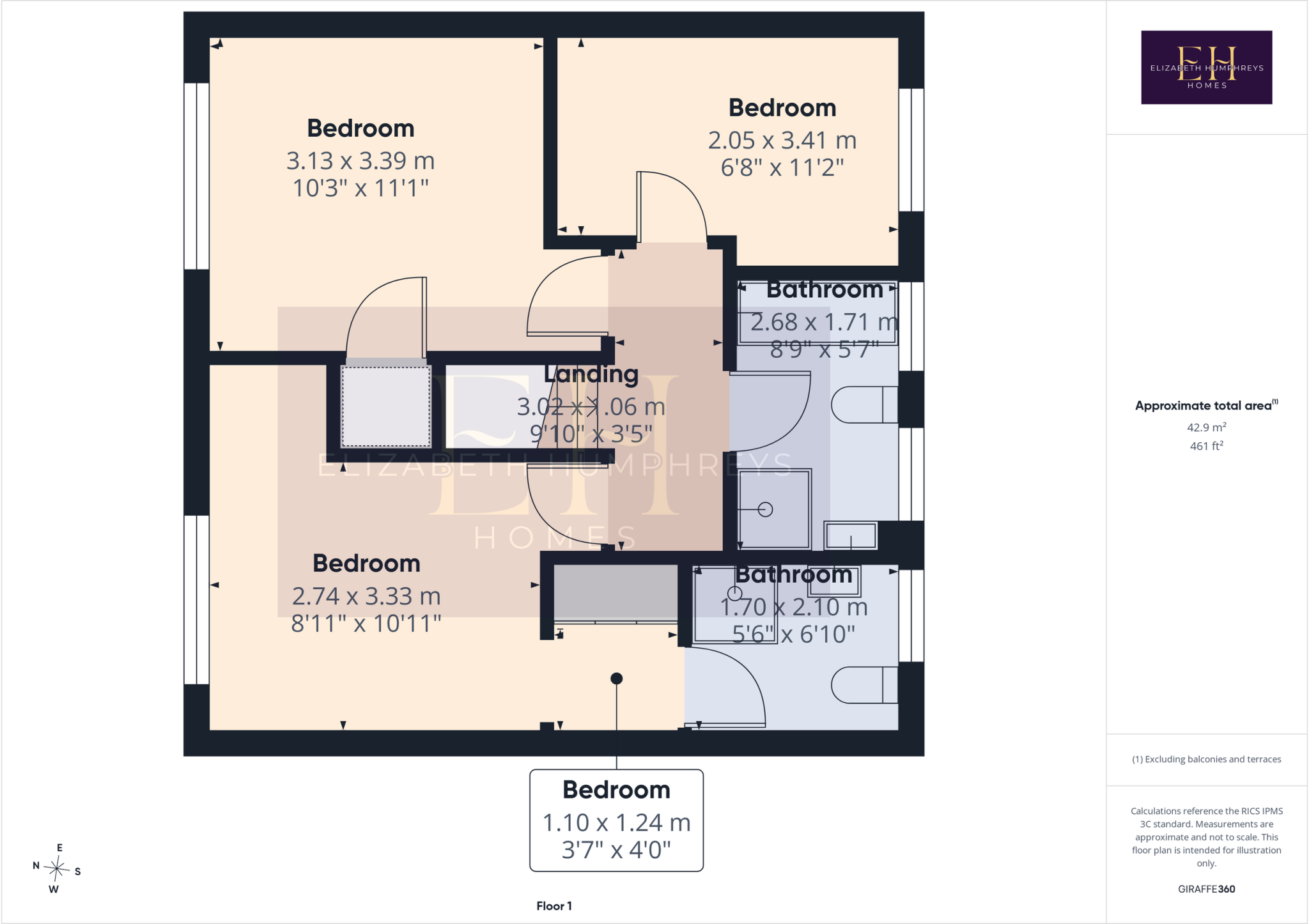 Brandling Way, Hadston, Morpeth, Northumberland floorplan