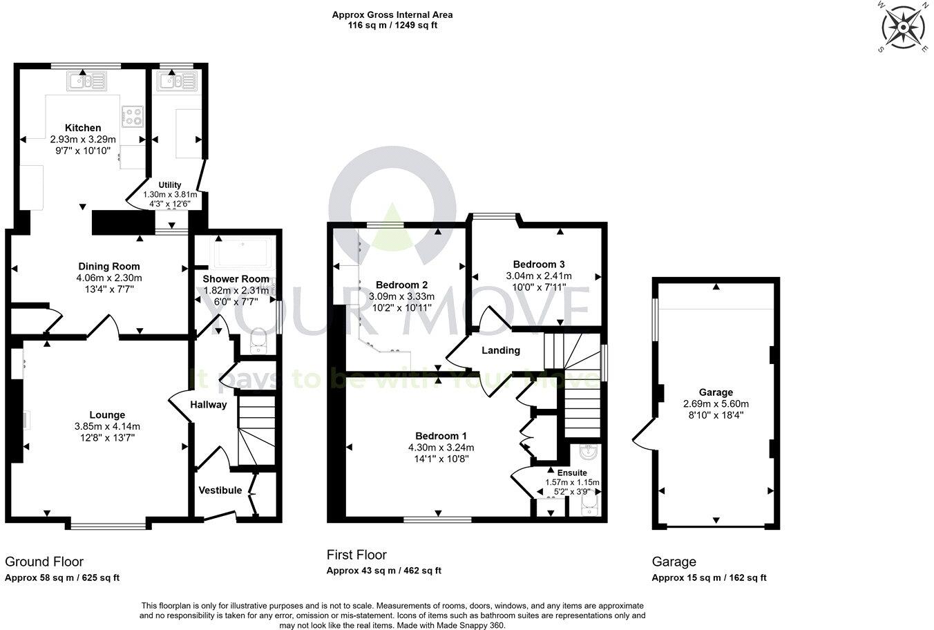 Allachy Terrace, Aberlour, Moray, AB38 floorplan