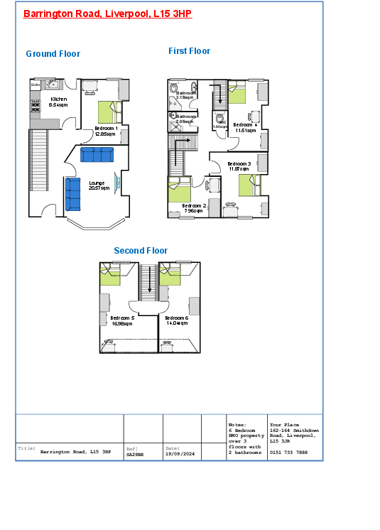 Barrington Road, Liverpool floorplan