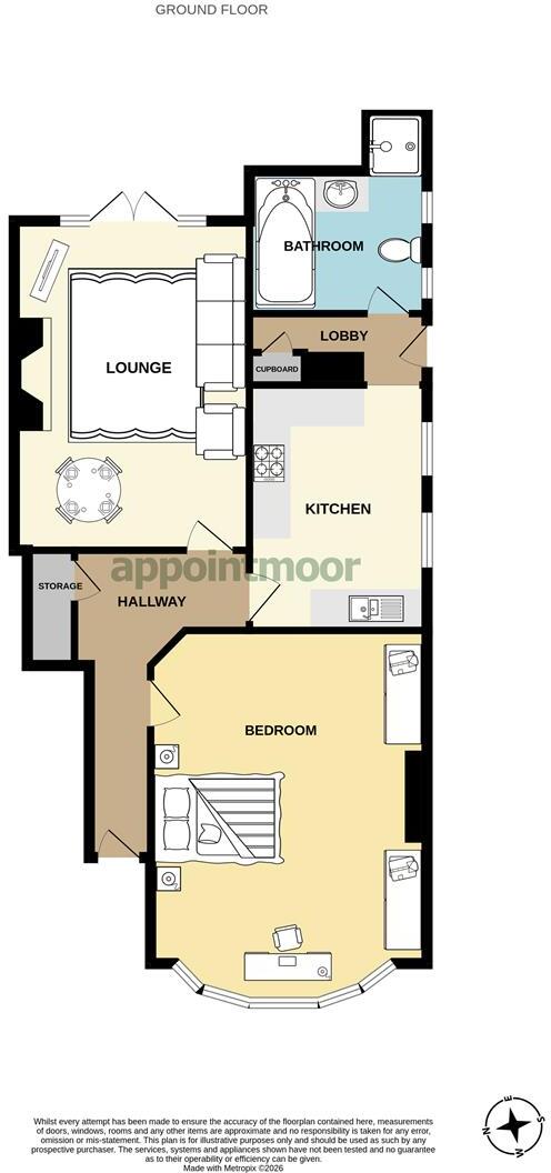 AILSA ROAD, Westcliff-On-Sea floorplan