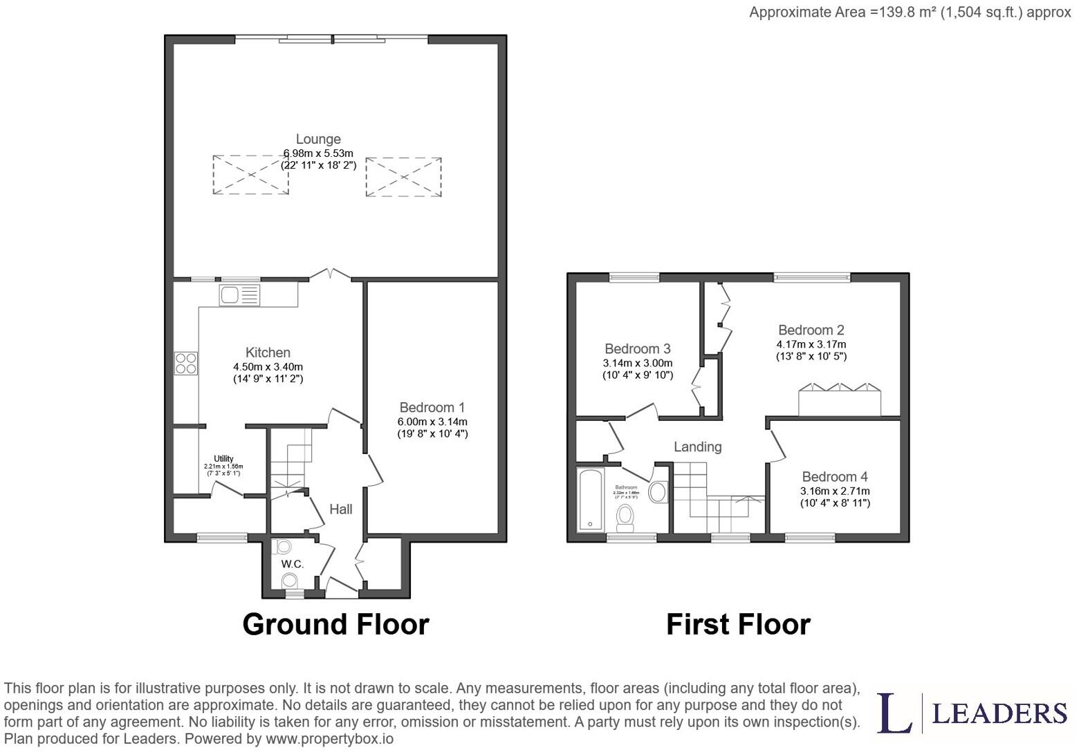 Rundells, Harlow, Essex, CM18 floorplan