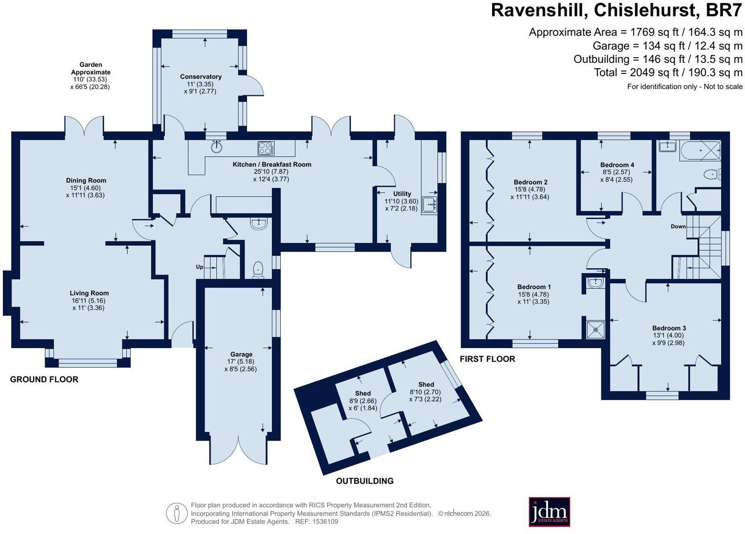 Ravenshill, Chislehurst, Kent, BR7 floorplan