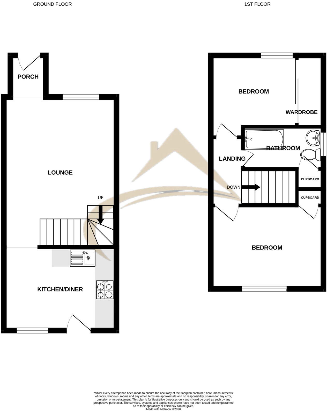 Burmarsh Close, Waldersalde, ME5 7LZ floorplan