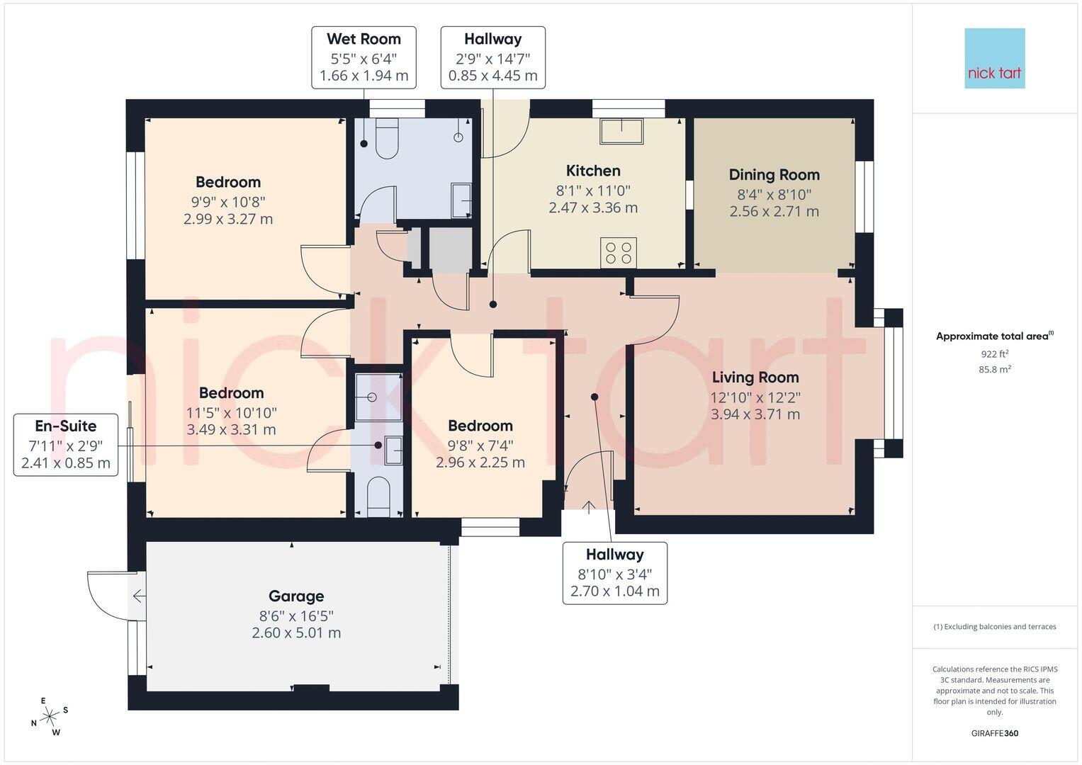 Norfield View, Randlay, Telford, Shropshire floorplan