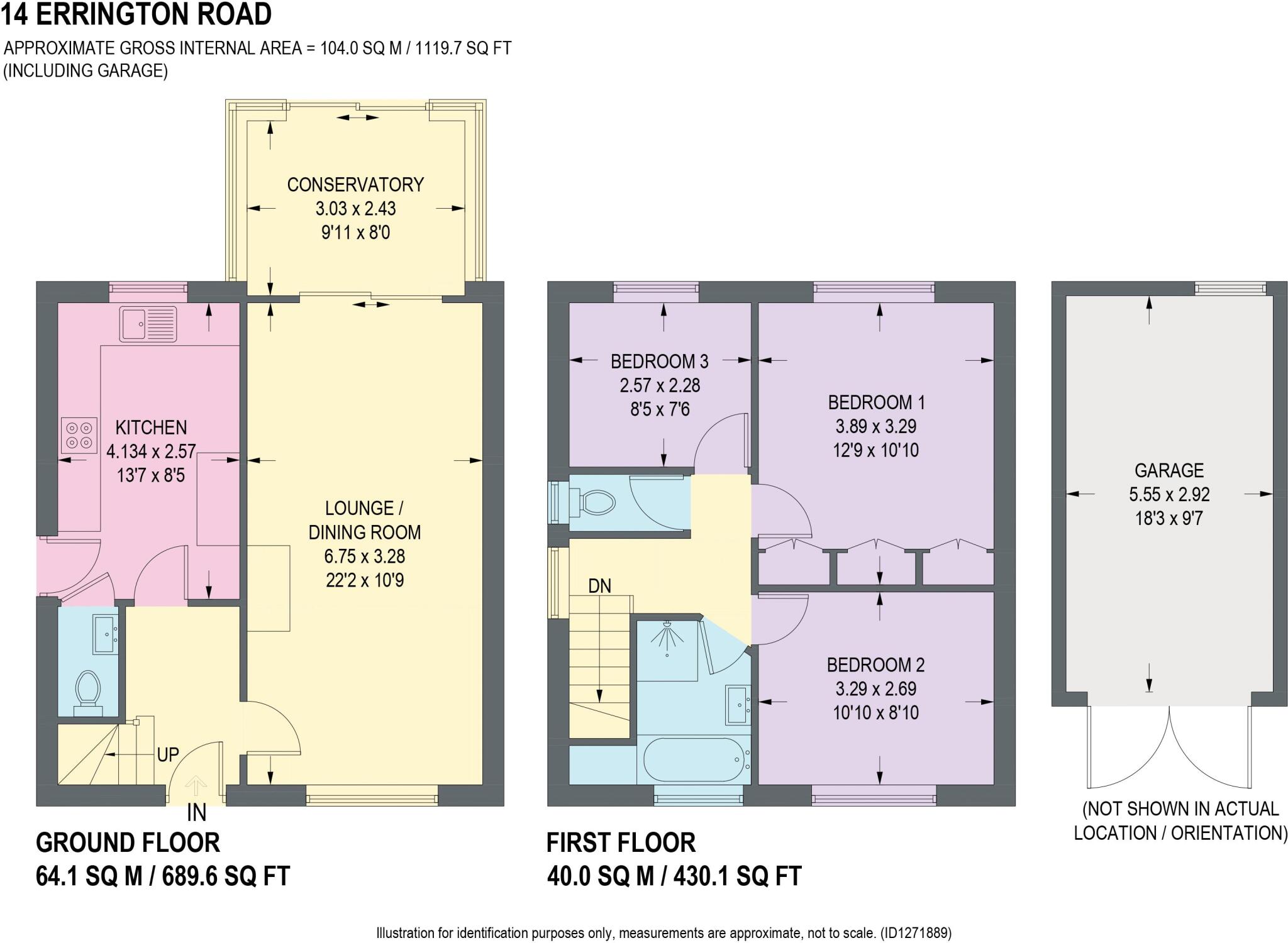 Errington Road, Walton, Chesterfield floorplan