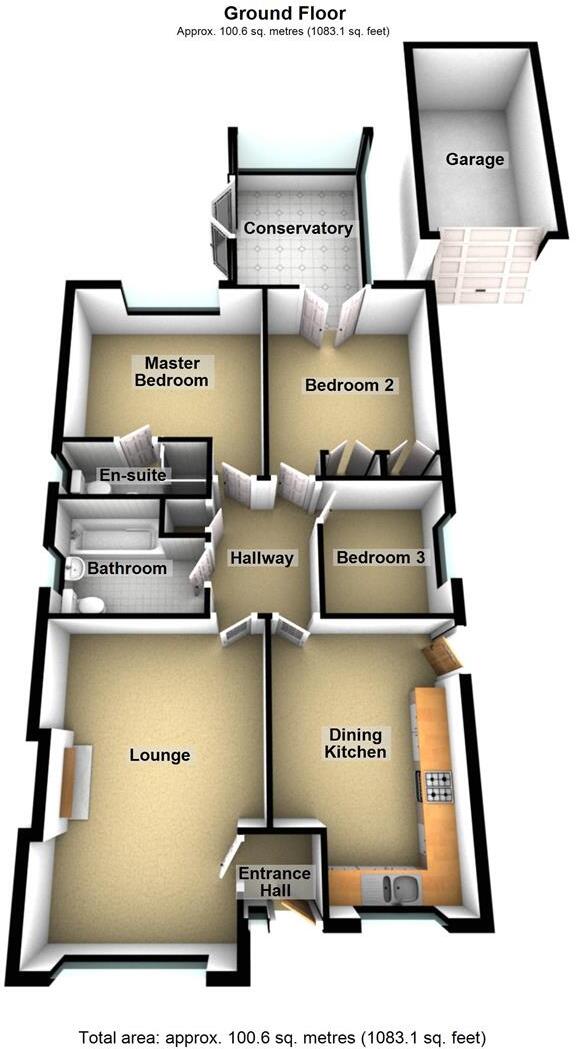 Vaughan Close, Market Harborough floorplan