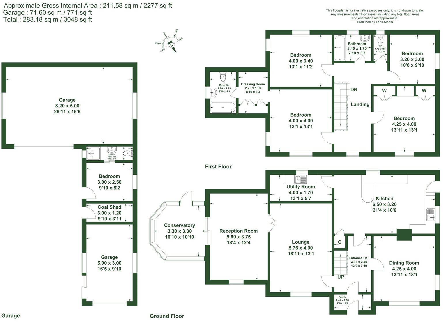 Catforth Road, Catforth, Preston, Lancashire floorplan