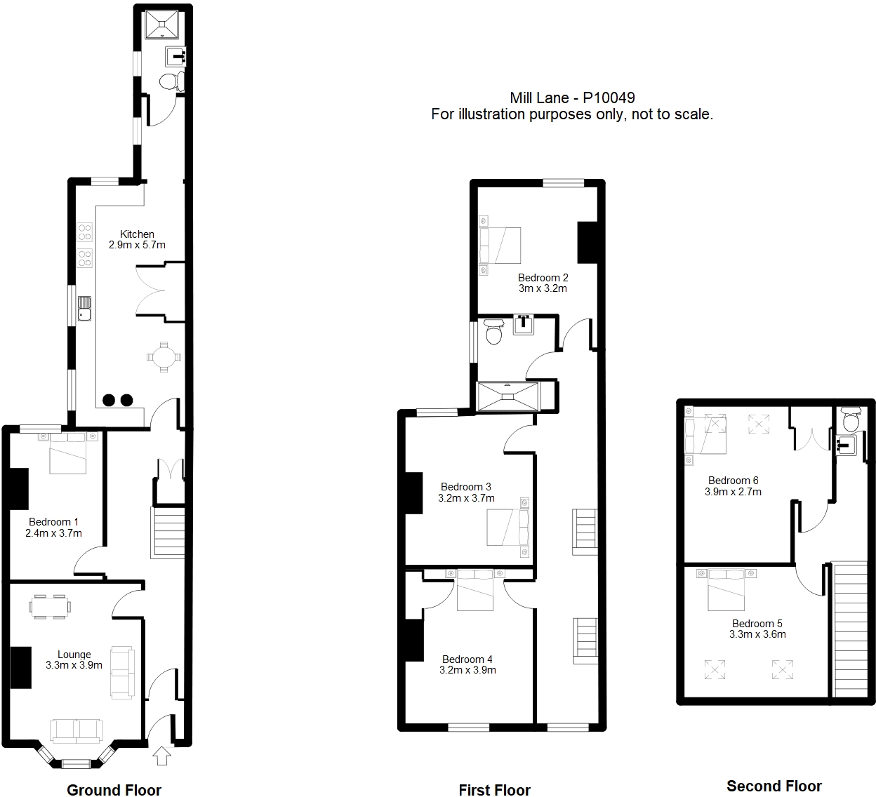 Mill Lane, Heworth floorplan
