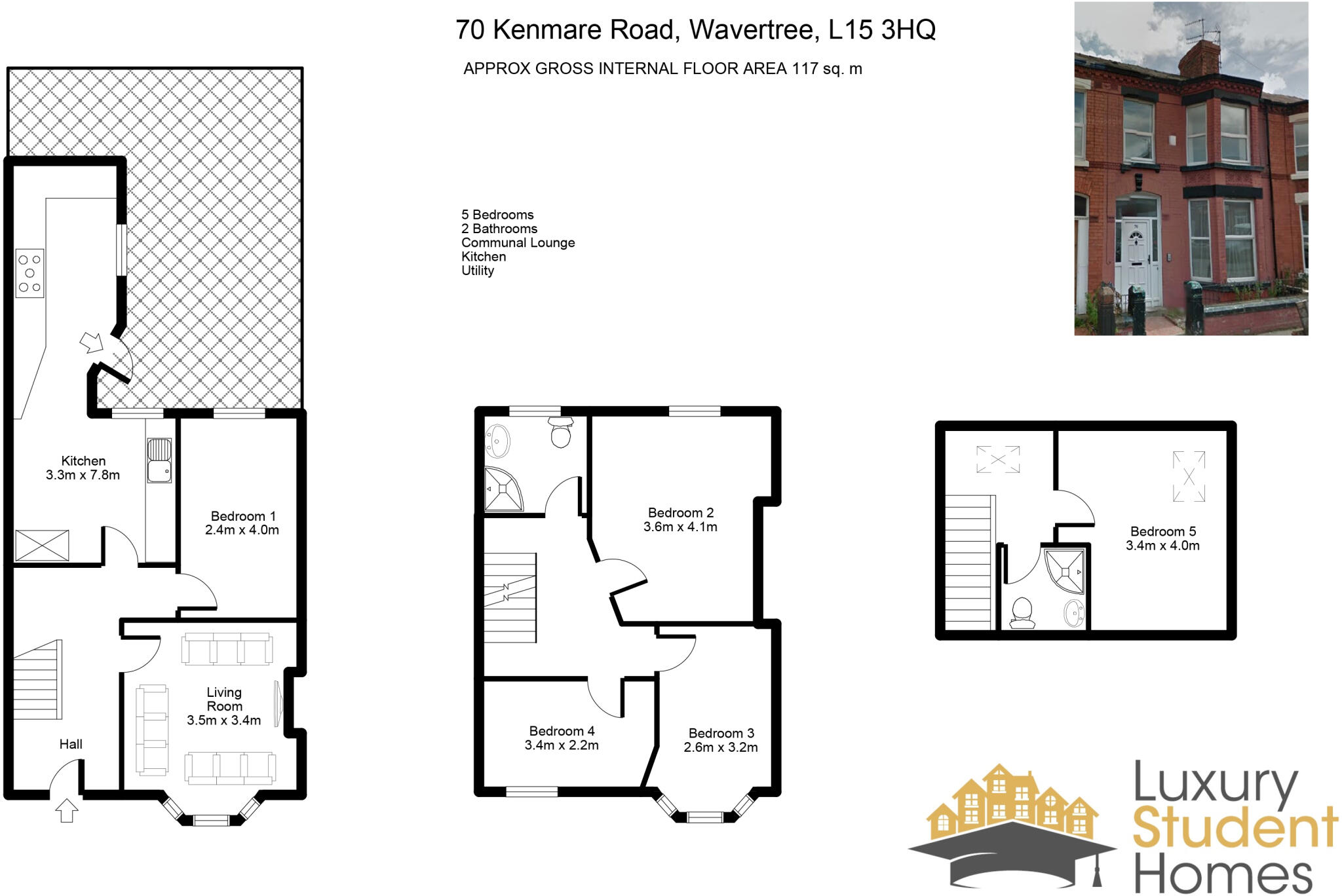 Kenmare Road, Liverpool floorplan