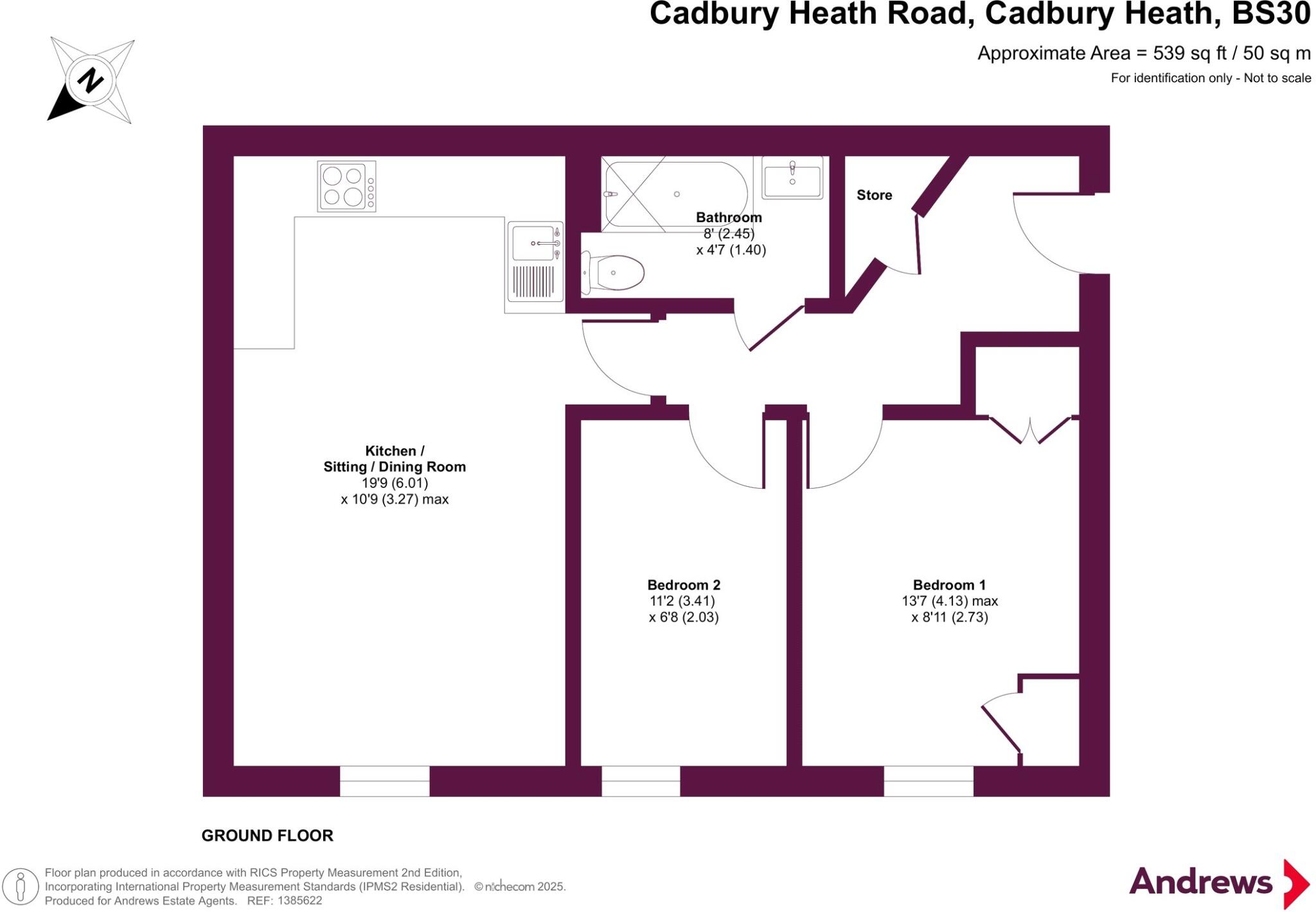 Cadbury Gardens, Cadbury Heath Road, Cadbury Heath, South Gloucestershire, BS30 floorplan