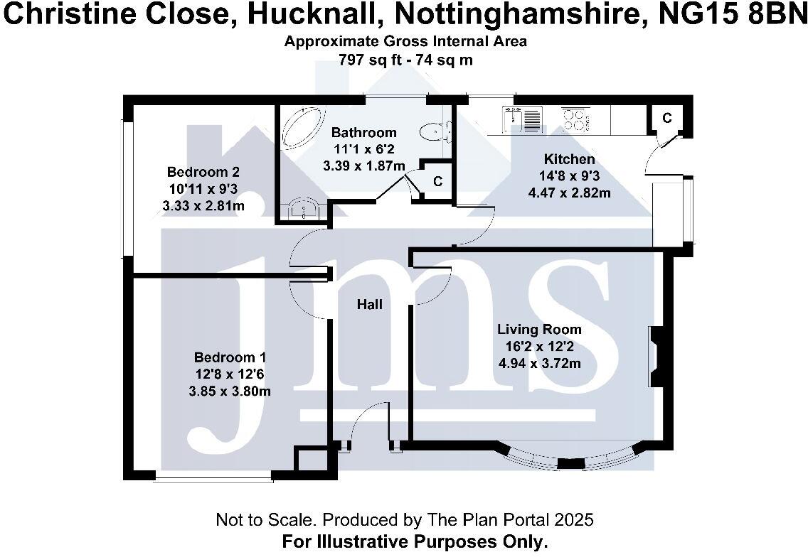 Christine Close, Hucknall  floorplan