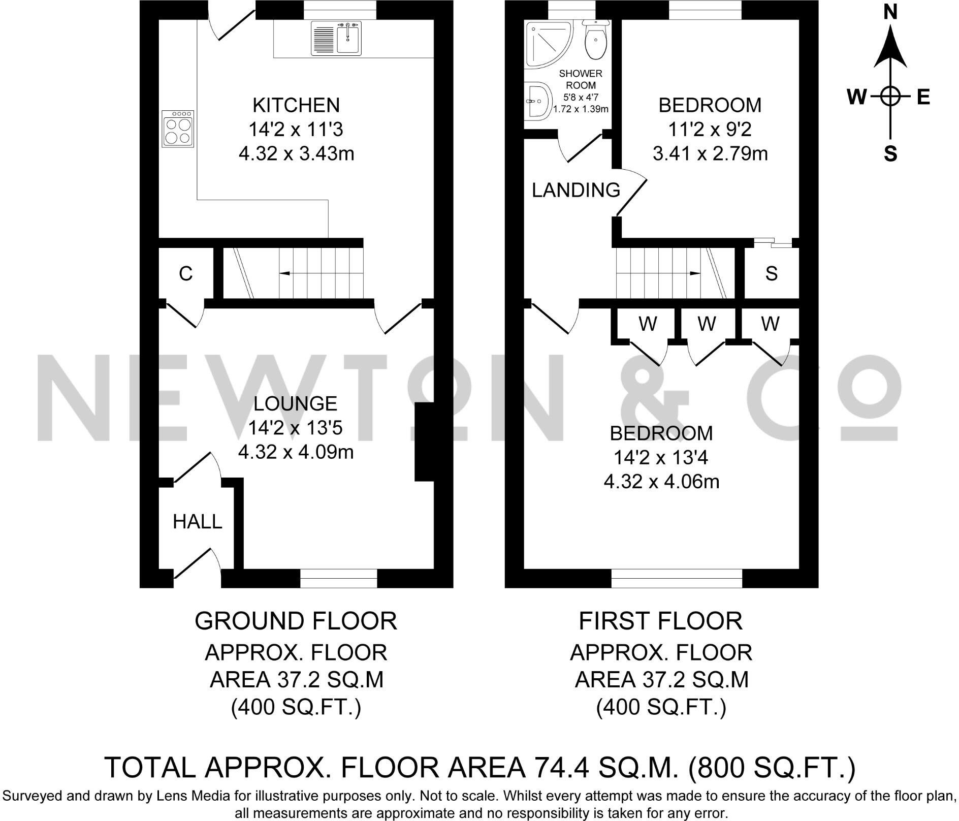 Harvey Street, Bolton, Lancashire, BL1 floorplan