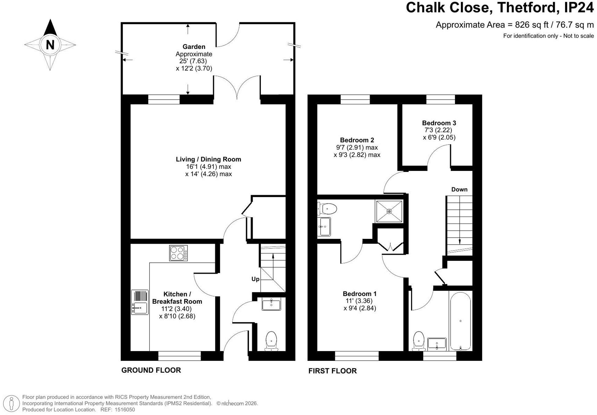 Chalk Close, Thetford, IP24 floorplan