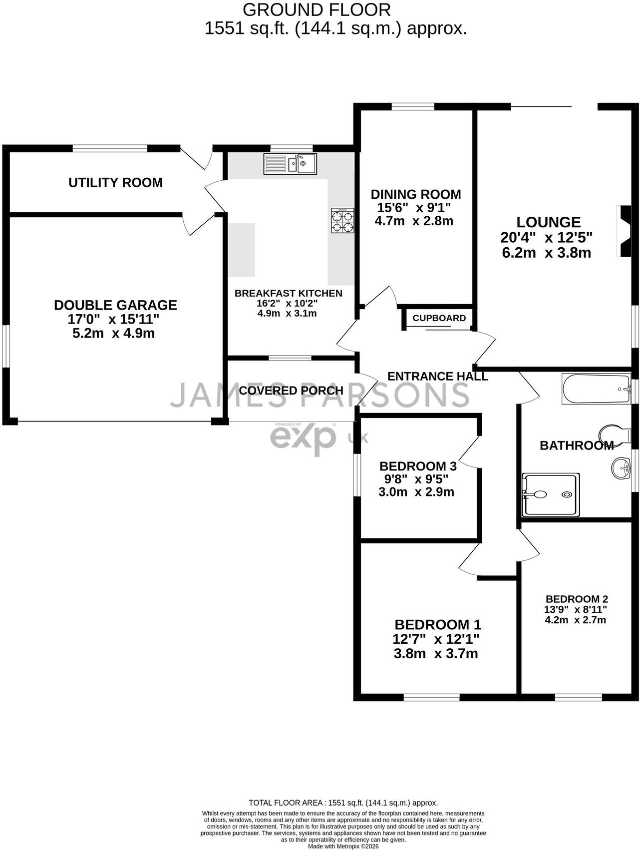 South Acre Drive,Macclesfield,SK11 7EW floorplan