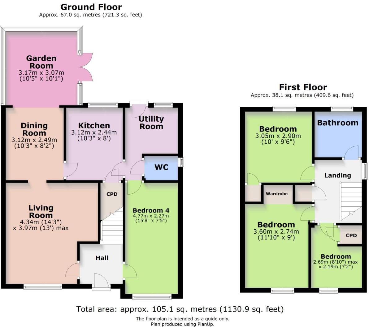 Tayler Road, Hadleigh floorplan