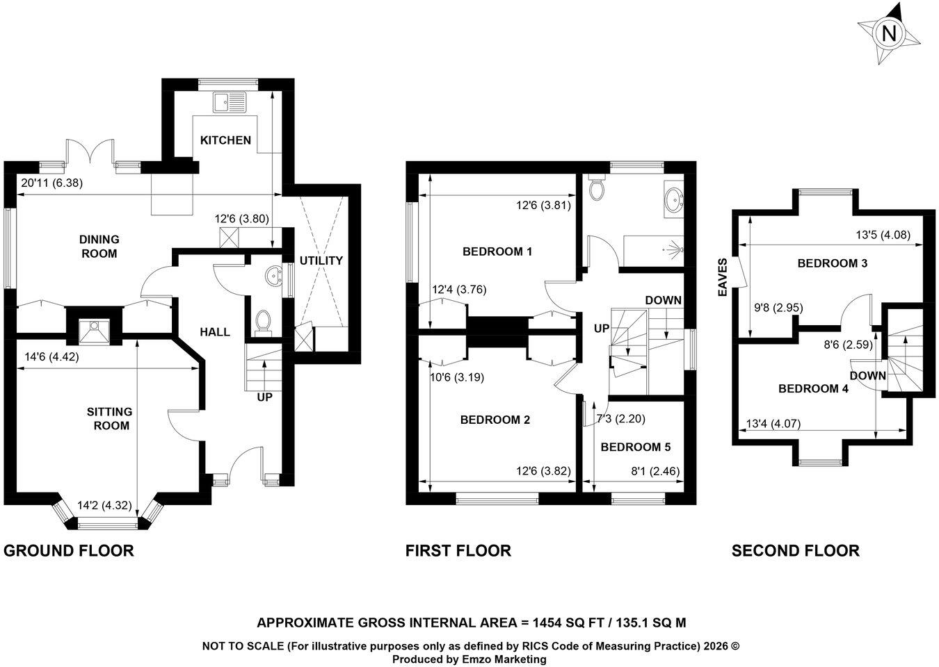 Shrubbs Hill Gardens, Lyndhurst, SO43 floorplan