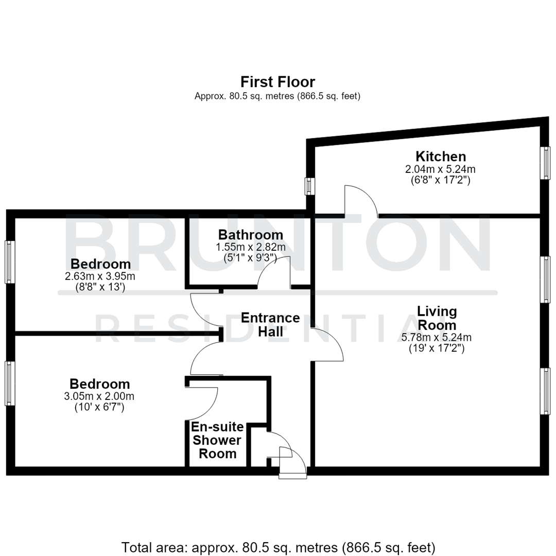 Chantry Mews, Bridge Street, Morpeth NE61 floorplan