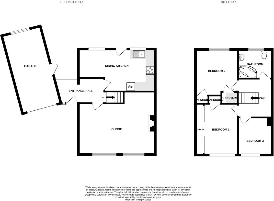 Masefield Road, Blurton, Stoke on Trent, ST3 2EX floorplan