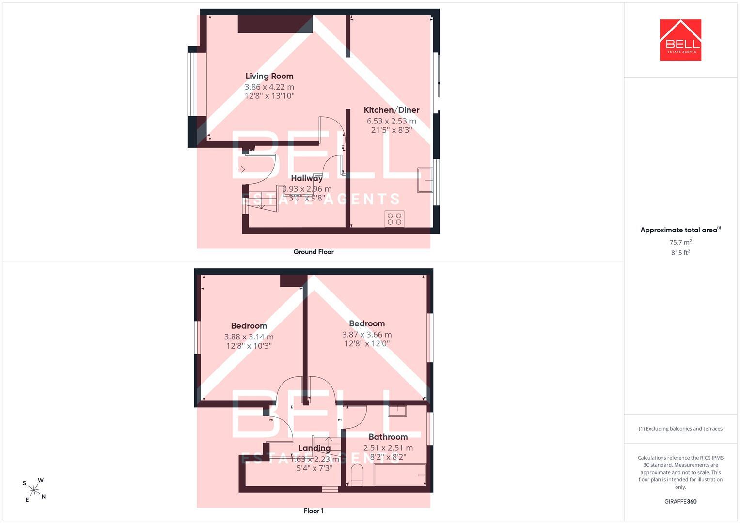 Gainsborough Crescent, Gateshead floorplan