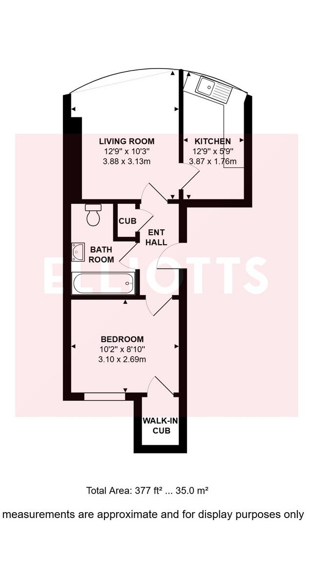 St Georges Terrace, Brighton. floorplan