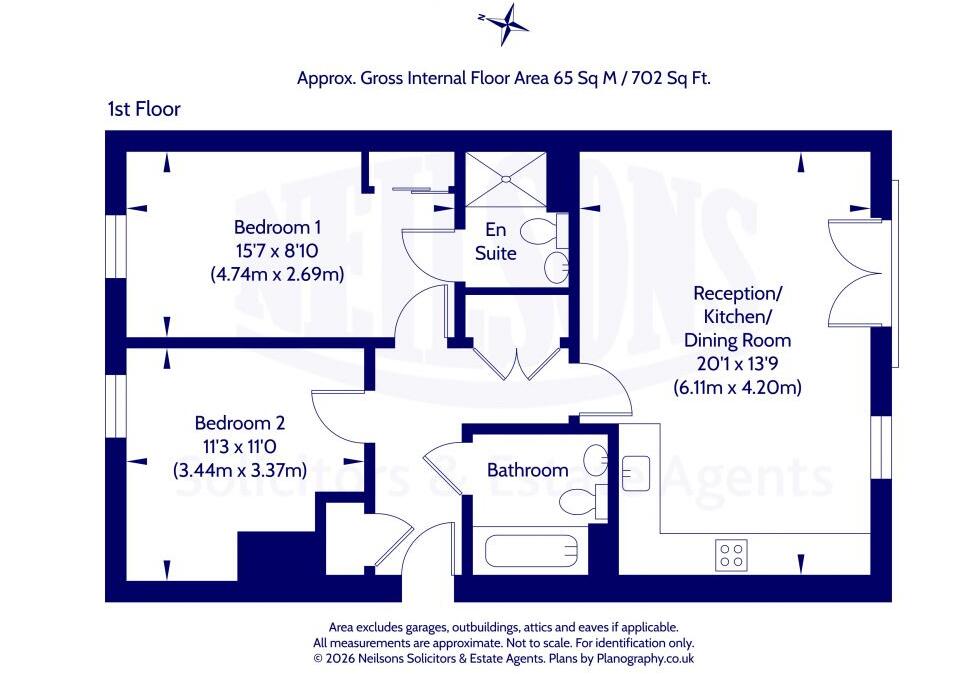2/6 Bowbridge Crescent, Edinburgh, EH17 8UX floorplan