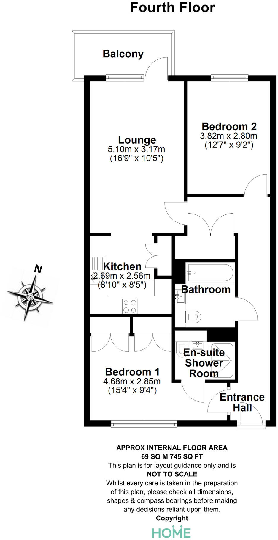 Eccles Court, Burgess Springs, Chelmsford floorplan